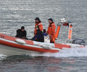22.11.2019., Pula - Spasavanje trajekta Kornati  zavrsna je akcija na velikoj nacionalnoj pokaznoj vjezbi suzbijanja oneciscenja mora i gasenja pozara na moru NAMIRG Pula 2019. U akciji su sudjelovali predstavnici Vatrogasne zajednice Istarske zupanije sa svojim projektnim partnerima, Gasilskom brigadom iz Kopra, te Comando Regionale Vigili del Fuoco Friuli Venezia Giulia. Medjuresorna vjezba realizirana je u sklopu EU projekta 'North Adriatic Maritime Incident Response Group' s ciljem provjere spremnosti za intervencije kod iznenadnih oneciscenja.
Photo: Dusko Marusic/PIXSELL