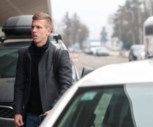 24.01.2020.,  Zagreb - Dani Olmo u zracnoj luci Zagreb na odlasku za Njemacku gdje ga ceka potpisivanje sa novim klubom RB Leipzig.
Photo: Igor Kralj/PIXSELL