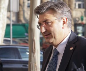 24.01.2020., Zagreb - U sredisnjici HDZ-a na Trgu zrtava fasizma predsjednistvo HDZ-a odrzalo je sjednicu. 
Andrej Plenkovic. 
Photo: Tomislav Miletic/PIXSELL
