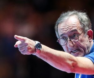 26.01.2020., Tele 2 Arena, Stockholm - Europsko rukometno prvenstvo, finale, Spanjolska - Hrvatska. 
Izbornik Hrvatske Rukometne Reprezentacije Lino Cervar. 
Photo: Luka Stanzl/PIXSELL