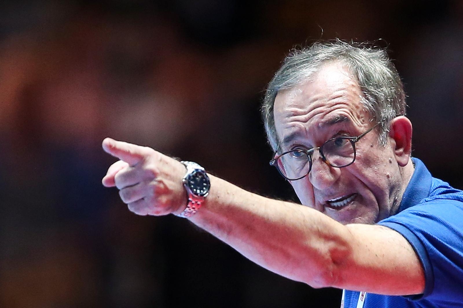 26.01.2020., Tele 2 Arena, Stockholm - Europsko rukometno prvenstvo, finale, Spanjolska - Hrvatska. 
Izbornik Hrvatske Rukometne Reprezentacije Lino Cervar. 
Photo: Luka Stanzl/PIXSELL