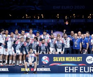 26.01.2020., Tele 2 Arena, Stockholm - Europsko rukometno prvenstvo, finale, Spanjolska - Hrvatska. 

Photo: Luka Stanzl/PIXSELL