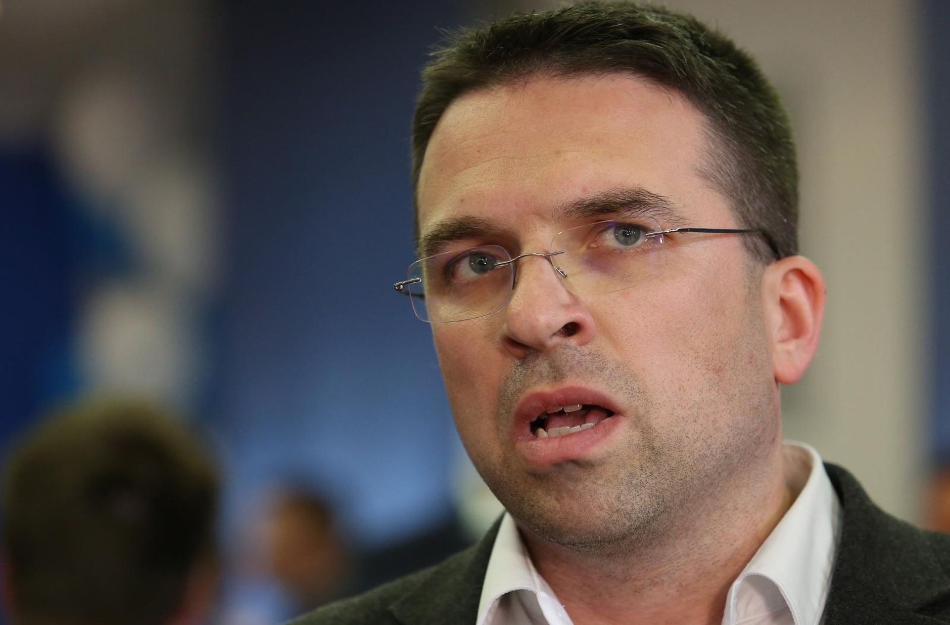 26.05.2019. , Zagreb -  Docek izbornih rezultata u sredisnjici HDZ-a na Trgu zrtava fasizma.Tomislav Sokol. Photo: Marko Prpic/PIXSELL
