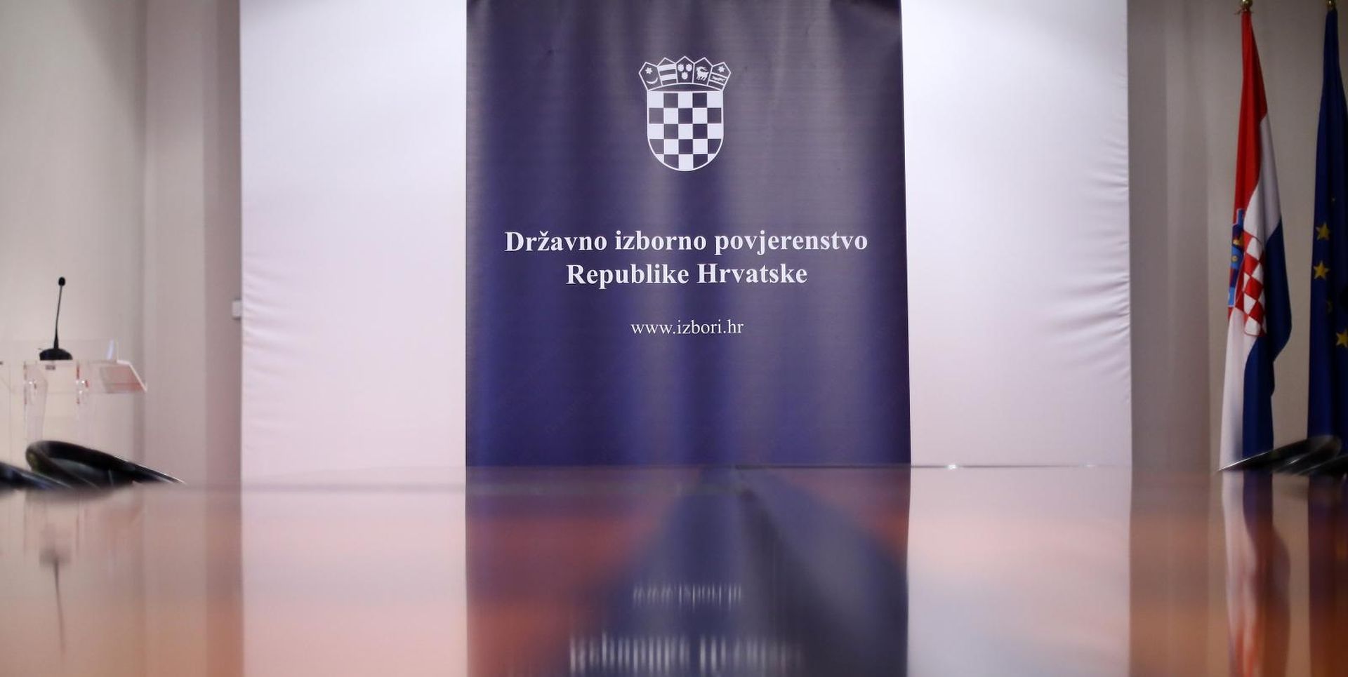 26.05.2019., Zagreb - U 23 sata, Drzavno izborno povjernstvo objavilo je prve nesluzbene rezultate Europskih izbora. 
Photo: Borna Filic/PIXSELL