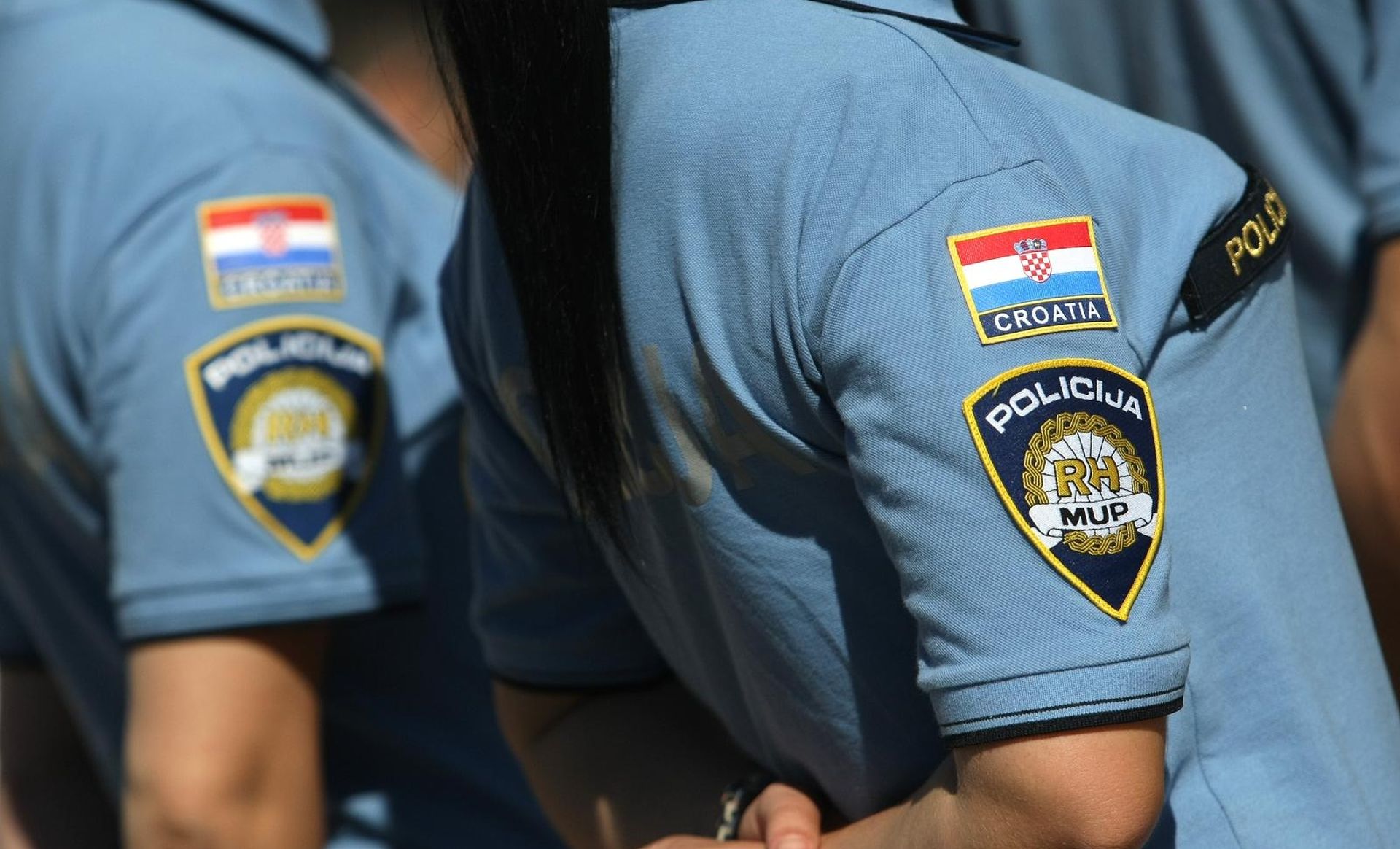 26.9.2014., Zadar - Svecanim programom PU Zadarska obiljezila je Dan policije. Najzasluznijim djelatnicima urucena su priznanja i promaknuca nakon cega je interventna postrojba izvela pokaznu vjezbu.
Photo: Dino Stanin/PIXSELL