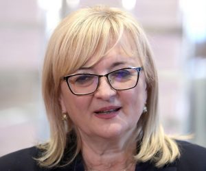 Zagreb: Ines Strenja Linić o uhićenjima čelnika Uljanika 27.03.2019., Zagreb - Ines Strenja Linic komentirala je u Saboru uhicenja celnika Uljanika.
Photo: Patrik Macek/PIXSELL