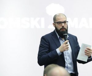 Zagreb: Predstavljanje knjige Atomski marketing autora Marijana Palića 29.01.2019., Zagreb, hotel Hilton - Predstavljanje knjige Atomski marketing Marijana Palica i suautora Mate Rajica.
Photo: Igor Kralj/PIXSELL