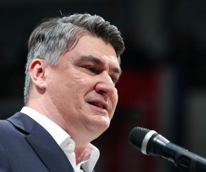 29.12.2019. Zagreb - Predizborni skup predsjednickog kandidata Zorana Milanovica u Bocarskom domu.
Photo: Luka Stanzl/PIXSELL