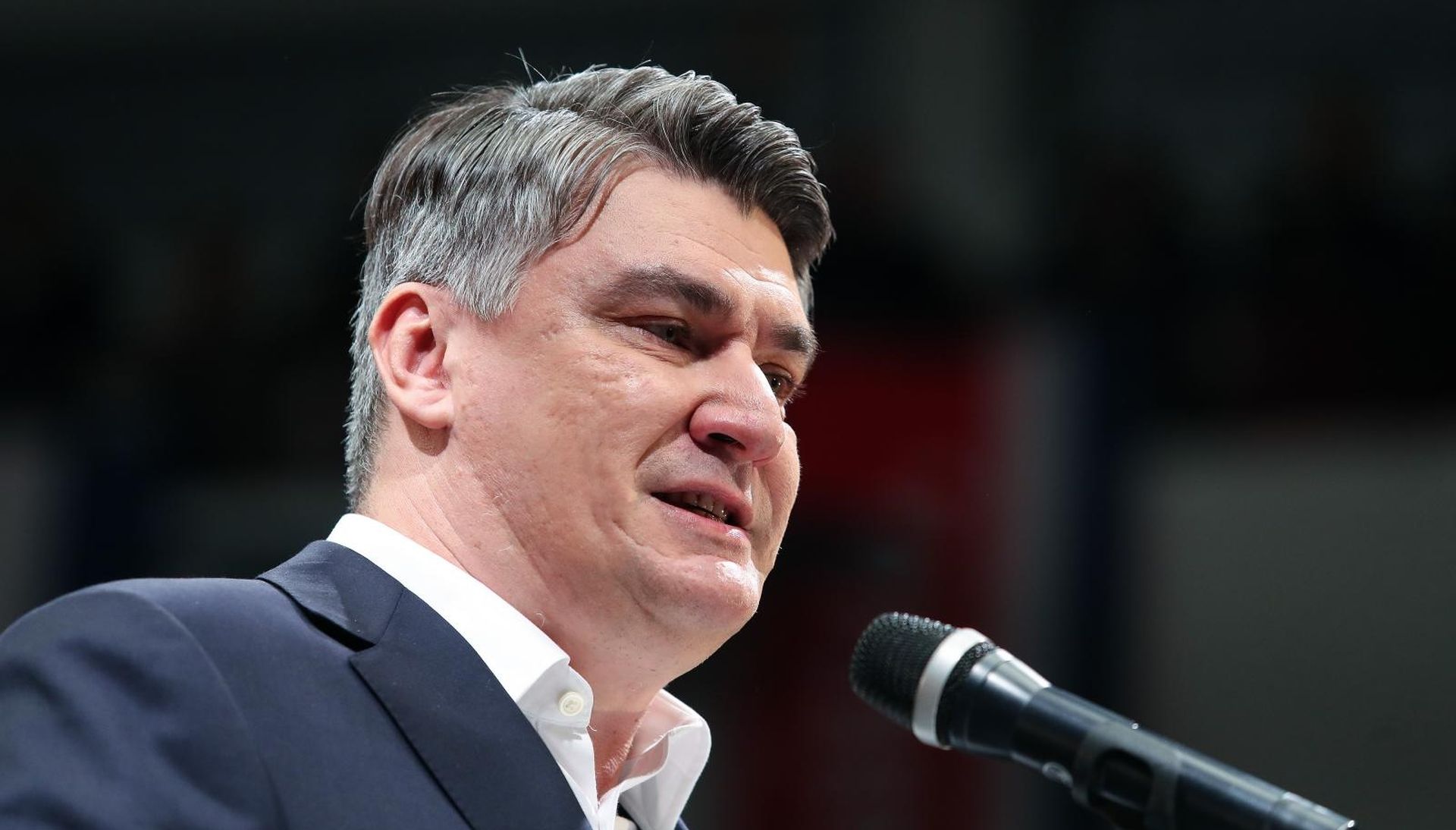 29.12.2019. Zagreb - Predizborni skup predsjednickog kandidata Zorana Milanovica u Bocarskom domu.
Photo: Luka Stanzl/PIXSELL