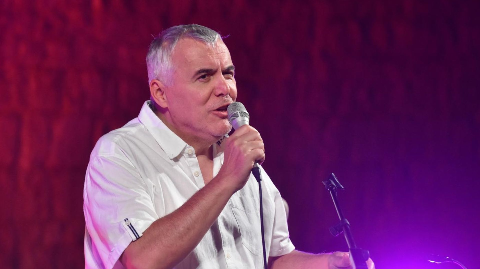 31.08.2019., Sibenik - Zoran Predin i Damir Kukuruzović Django Group na Tvrđavi sv. Mihovila odrzali koncert Zoran pjeva Arsena
Photo: Hrvoje Jelavic/PIXSELL