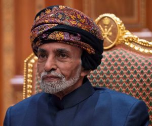 FILE PHOTO: Sultan of Oman Qaboos bin Said al-Said at the Beit Al Baraka Royal Palace in Muscat FILE PHOTO: Sultan of Oman Qaboos bin Said al-Said at the Beit Al Baraka Royal Palace in Muscat, Oman January 14, 2019. Andrew Caballero-Reynolds/Pool via REUTERS/File Photo POOL