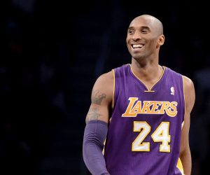 epa08169307 (FILE) - Los Angeles Lakers shooting guard Kobe Bryant walks up court during a break against the Brooklyn Nets at the Barclays Center in Brooklyn, New York, USA, 05 February 2013 (re-issued 27 January 2020). Kobe Bryant died in a helicopter crash in Calabasas, California, USA on 26 January 2020.  EPA/ANDREW GOMBERT  SHUTTERSTOCK OUT *** Local Caption *** 50696885