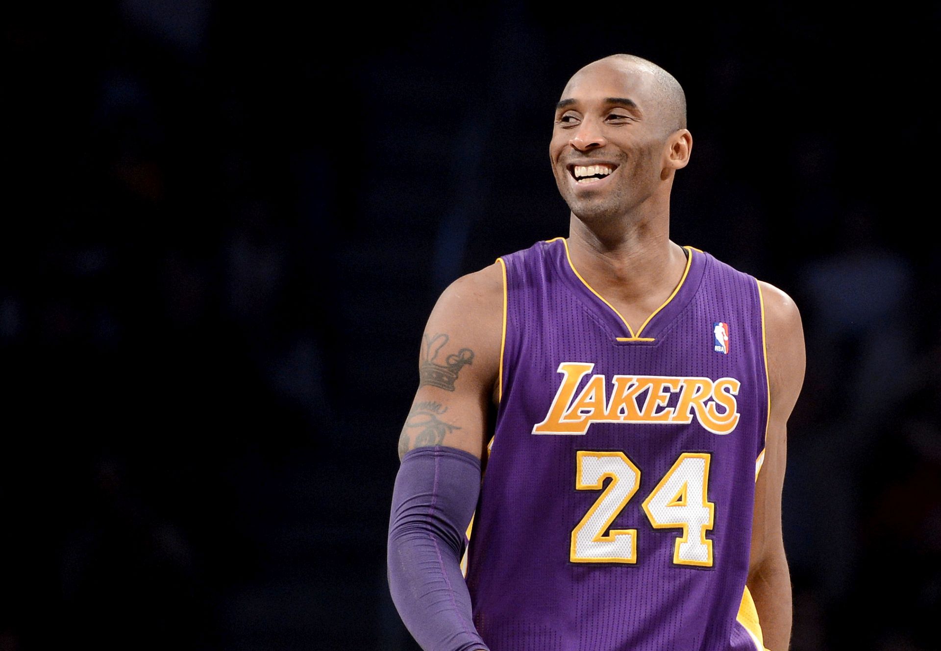epa08169307 (FILE) - Los Angeles Lakers shooting guard Kobe Bryant walks up court during a break against the Brooklyn Nets at the Barclays Center in Brooklyn, New York, USA, 05 February 2013 (re-issued 27 January 2020). Kobe Bryant died in a helicopter crash in Calabasas, California, USA on 26 January 2020.  EPA/ANDREW GOMBERT  SHUTTERSTOCK OUT *** Local Caption *** 50696885