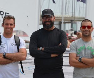 Split, 10.2.2020 - Èlanovi splitskog Jedrilièarskog kluba "Mornar" Tonèi Stipanoviæ i Filip Juriiæ sudjelovat æe na Svjetskom prvenstvu klase Laser koje sutra zapoèinje u Melbourneu i na kojem æe 130 najboljih "laseraa"  svijeta imati prigodu iskuati formu prije nastupa na Olimpijskim igrama u Tokiju.
foto HINA/ Vrh komunikacije/ ua