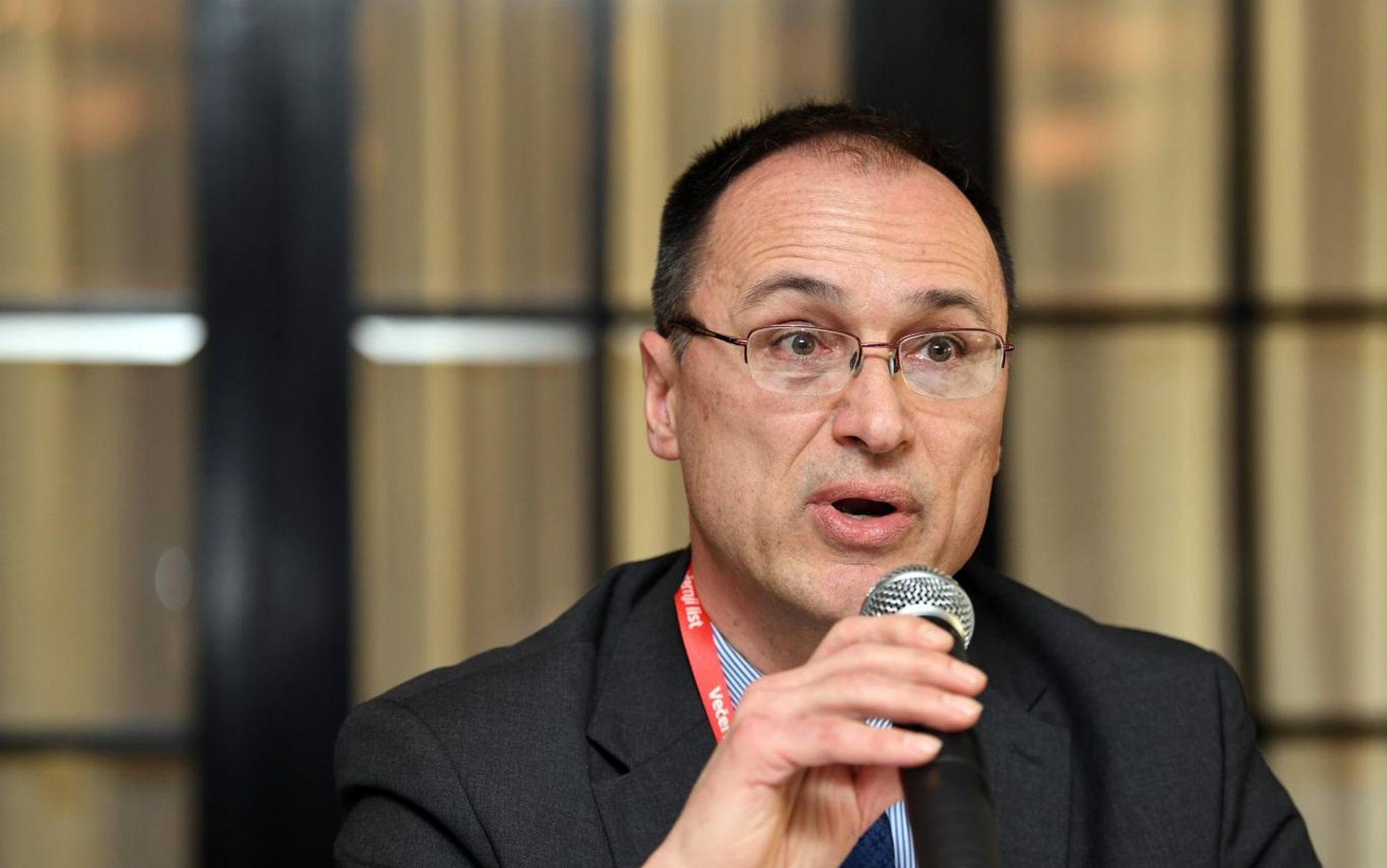 04.03.2019., Zagreb - U hotelu Esplanade odrzana je konferencija "Hrvatska kakvu trebamo - dvije godine poslije" u organizaciji Vecernjeg lista. Panel "Nacionalna sigurnost". Dragan Lozancic. 
Photo: Josip Regovic/PIXSELL