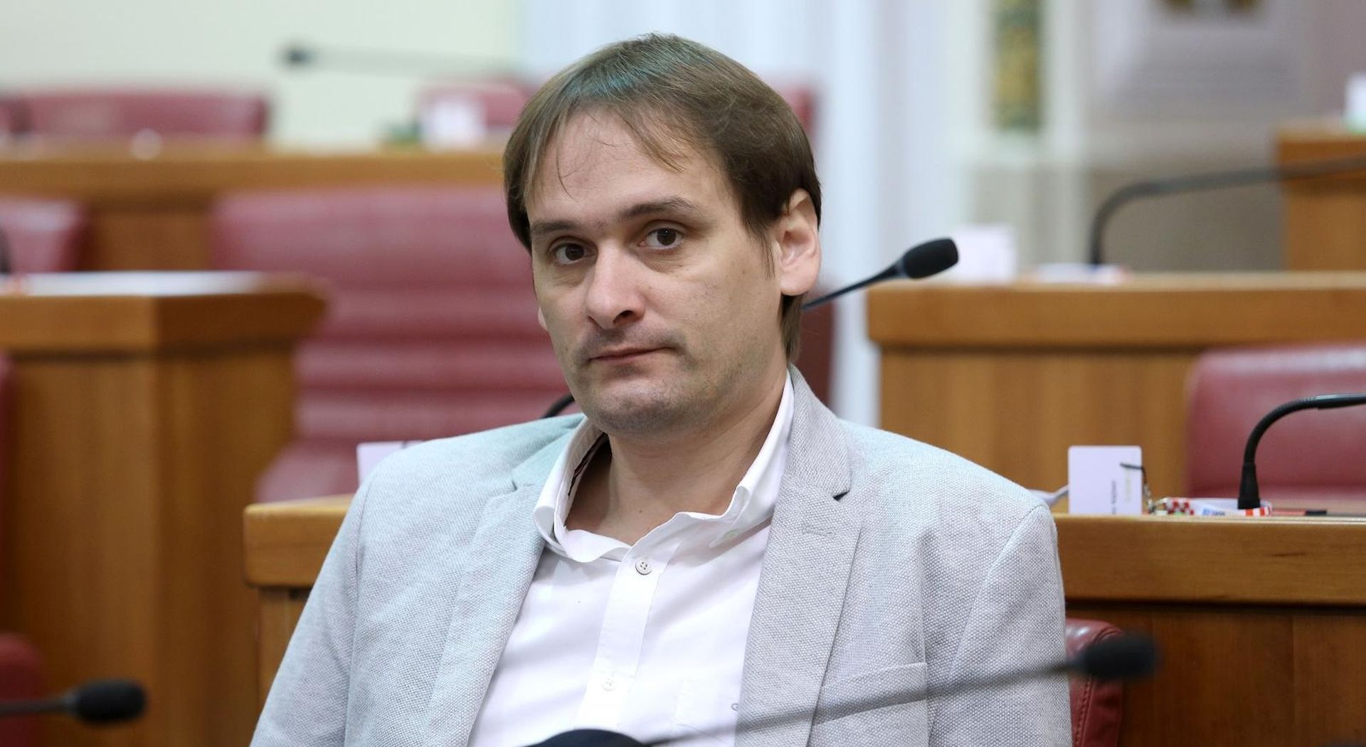 Zagreb: Sabor raspravlja o provedbi Norveškog financijskog mehanizma 05.10.2018., Zagreb - Sabor RH 9. sjednicu nastavio raspravom o provedbi Norveskog financijskog mehanizma. Marko Vucetic. Photo: Patrik Macek/PIXSELL