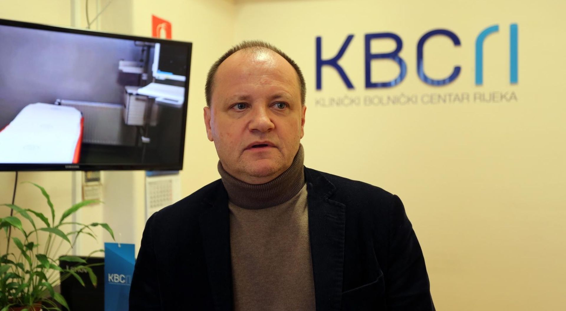 06.02.2019., Rijeka - Ravnatelj Klinickog bolnickog centra Rijeka prof.dr.sc. Davor Stimac. 
Photo: Goran Kovacic/PIXSELL
