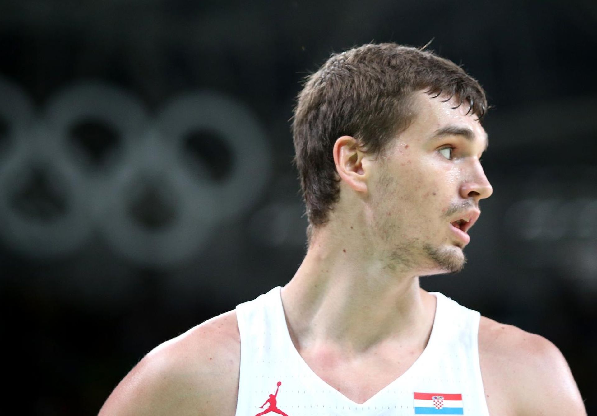 07.08.2016., Rio de Janeiro - Olimpijske igre Rio 2016. Kosarkaska utakmica grupe B, Hrvatska - Spanjolska. Mario Hezonja.
Photo: Igor Kralj/PIXSELL