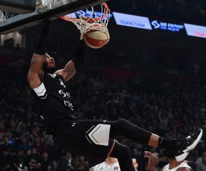 09.02.2020., Beograd, Srbija - Stark Arena - 19. kolo kosarkaske ABA lige kk Partizan NIS-KK Buducnost VOLI. William Mosley. Photo: Srdjan Ilic/PIXSELL
