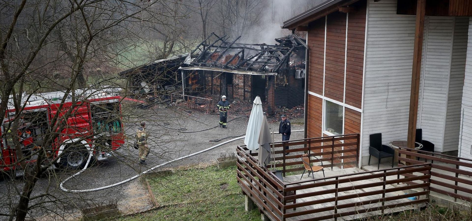 11.01.2020., Andrasevec - U Domu za starije i nemocne osobe izbio je pozar u kojemu je smrtno stradalo sest osoba. Photo: Igor Kralj/PIXSELL