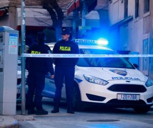 11.01.2020., U centru Splita, u blizini crkve svetog Frane u Radmilovicevoj ulici, upucan je muskarac, a nedugo nakon toga upucan je jos jedan muskarac na Sperunu. Photo: Milan Sabic/PIXSELL