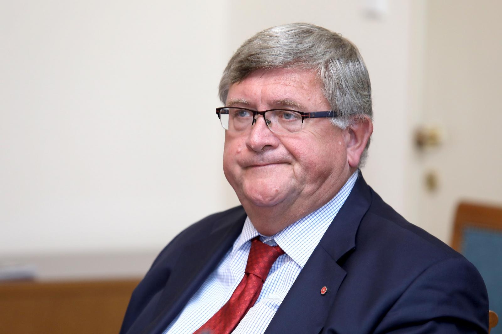 11.10.2019., Zagreb - U Saboru je odrzana 28., tematska, sjednica Odbora za lokalnu i podrucnu (regionalnu) samoupravu sa temom "Utjecaj izmjena poreznih zakona na proracune jedinica lokalne i podrucne samouprave".
Photo: Patrik Macek/PIXSELL