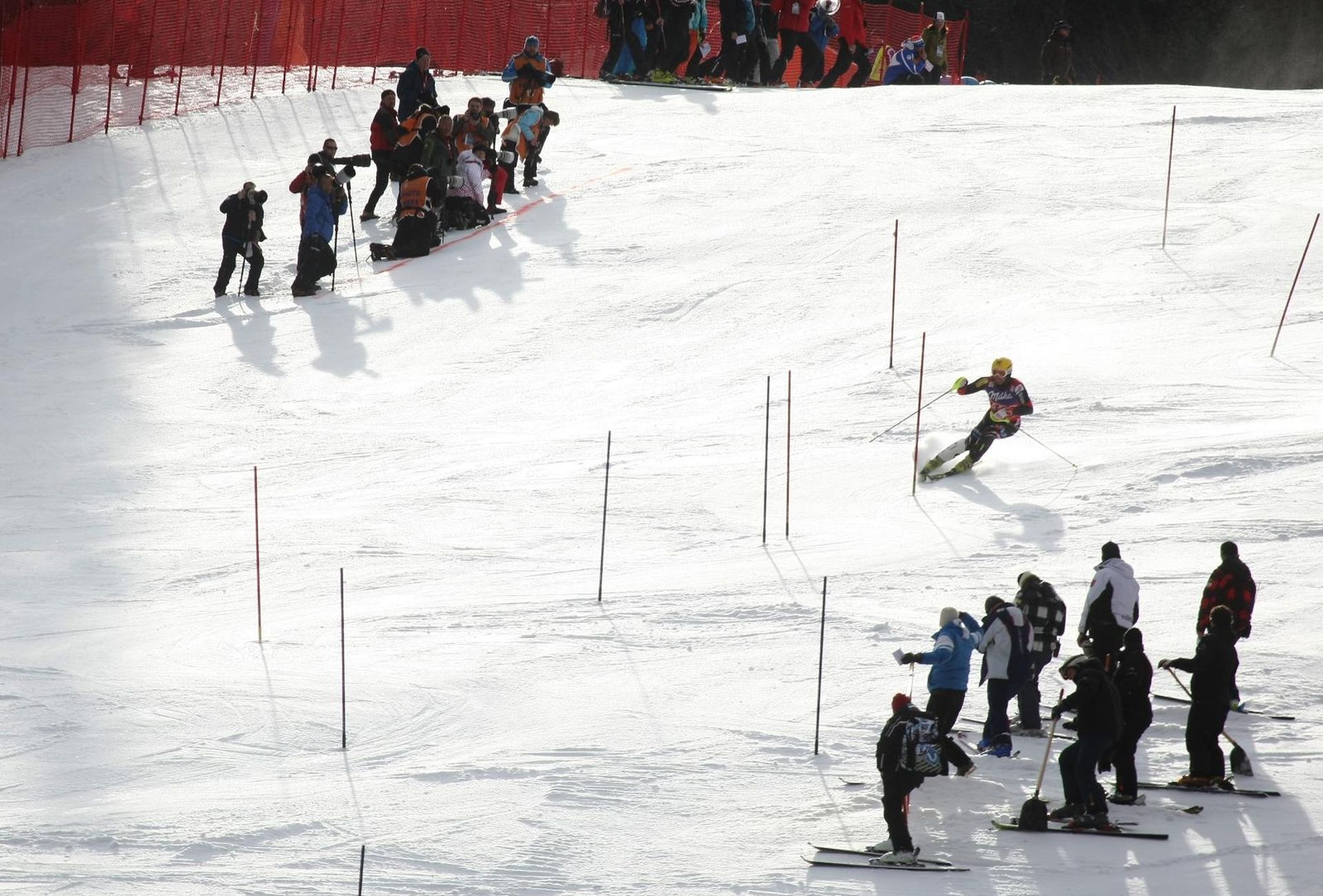 11.03.2012., Slovenija, Kranjska gora - Slalom utrka Svjetskog skijaskog kupa Pokal Vitranc.Ivica Kostelic na prvoj voznji.
Photo: Jurica Galoic/PIXSELL