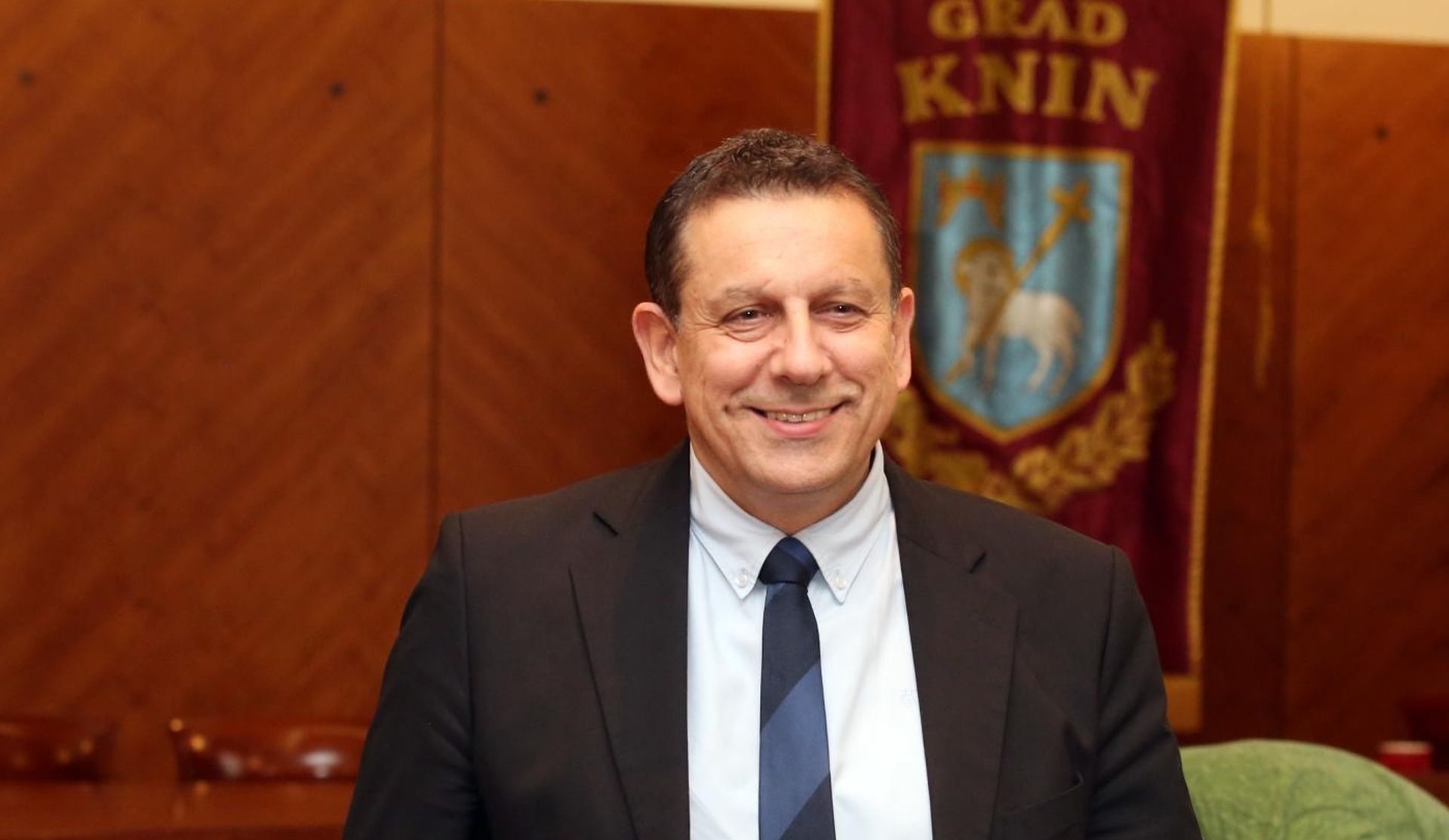 12.03.2018., Knin - U Gradskoj vijecnici odrzana je 8. sjednica Gradskog vijeca Grada Knina na kojoj se raspravljalo o poboljsanju sustava vodoopskrbe i odvodnje i izgradnje uredjaja za prociscavanje otpadnih voda u gradu Kninu. Nikola Blazevic. 
Photo: Dusko Jaramaz/PIXSELL