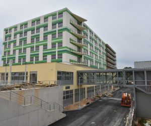 12.04.2019., Pula - Gradiliste nove Opce bolnice u Puli
Photo: Dusko Marusic /PIXSELL