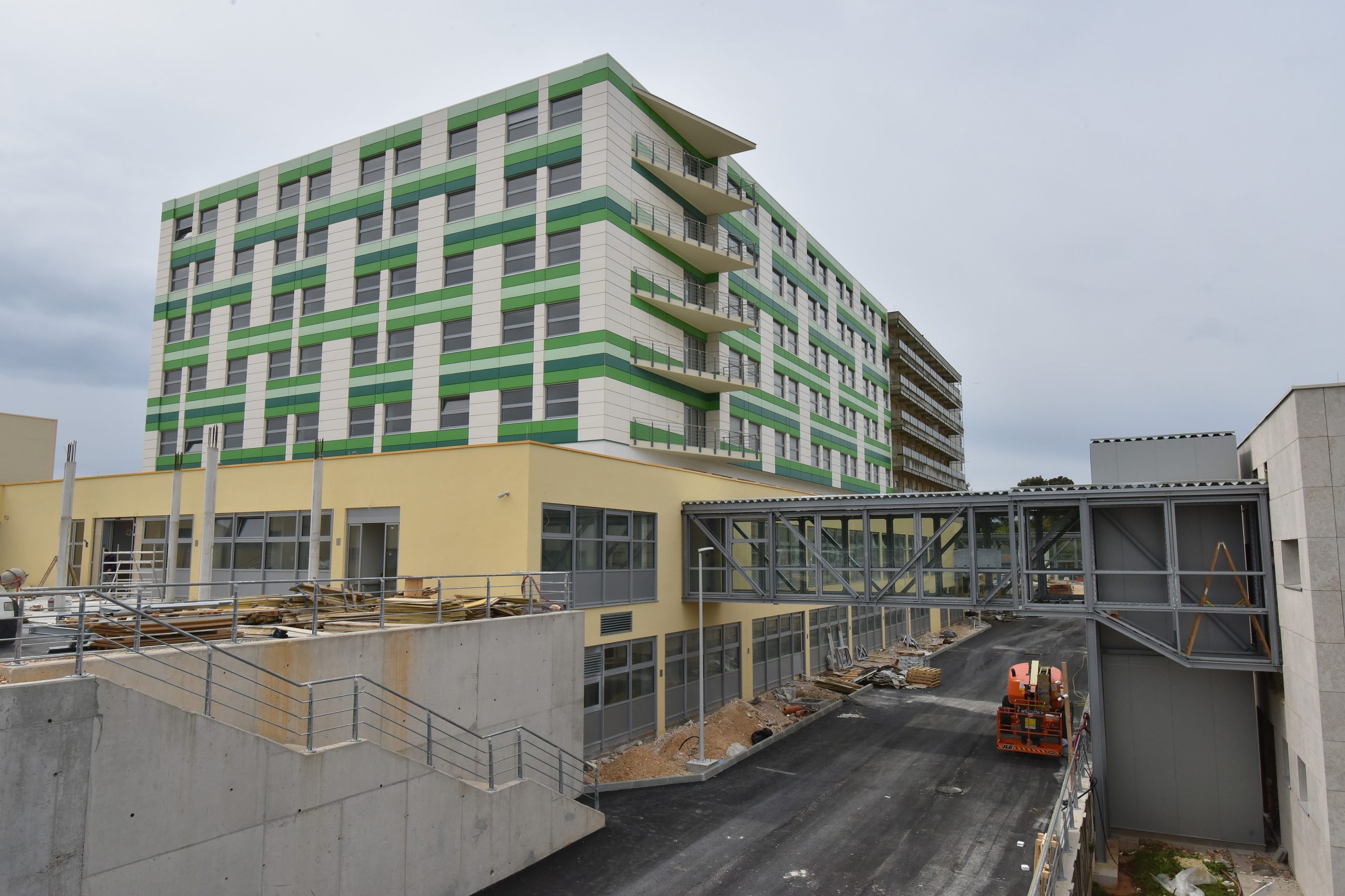 12.04.2019., Pula - Gradiliste nove Opce bolnice u Puli
Photo: Dusko Marusic /PIXSELL