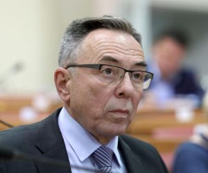 12.06.2019., Zagreb - Sabor je 12. sjednicu nastavio raspravom o konacnom prijedlogu zakona o vodama. Milorad Batinic. Photo: Patrik Macek/PIXSELL