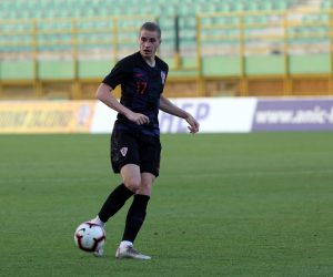 12.06.2019. , Pula - Stadion Aldo Drosina. Prijateljska medjunarodna nogometna utakmica U-21, Hrvatska-Danska. Toma Basic
Photo: Goran Kovacic/PIXSELL