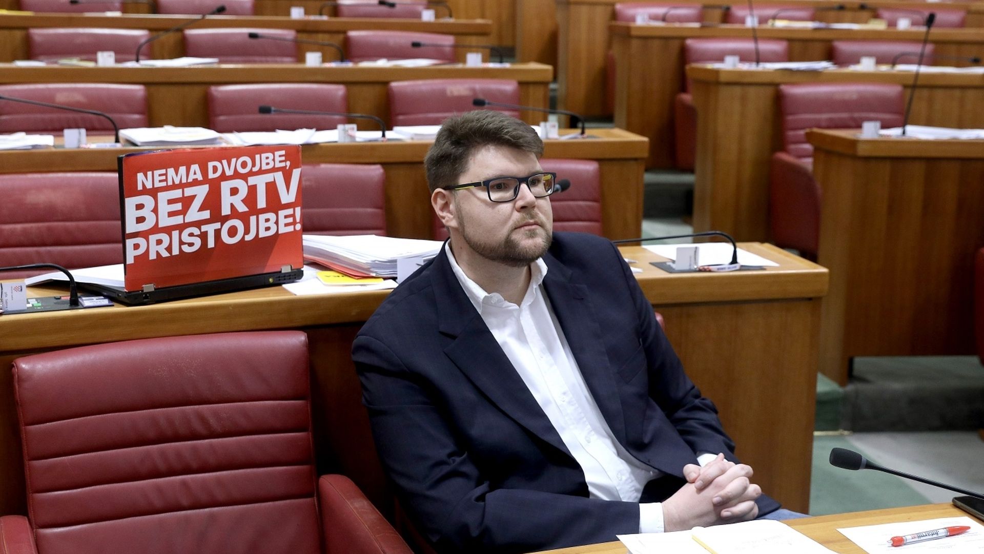 14.02.2020., Zagreb - Sabor je 16. sjednicu nastavio raspravom o godisnjem izvjescu o radu Agencije za zastitu trzisnog natjecanja.
Photo: Patrik Macek/PIXSELL