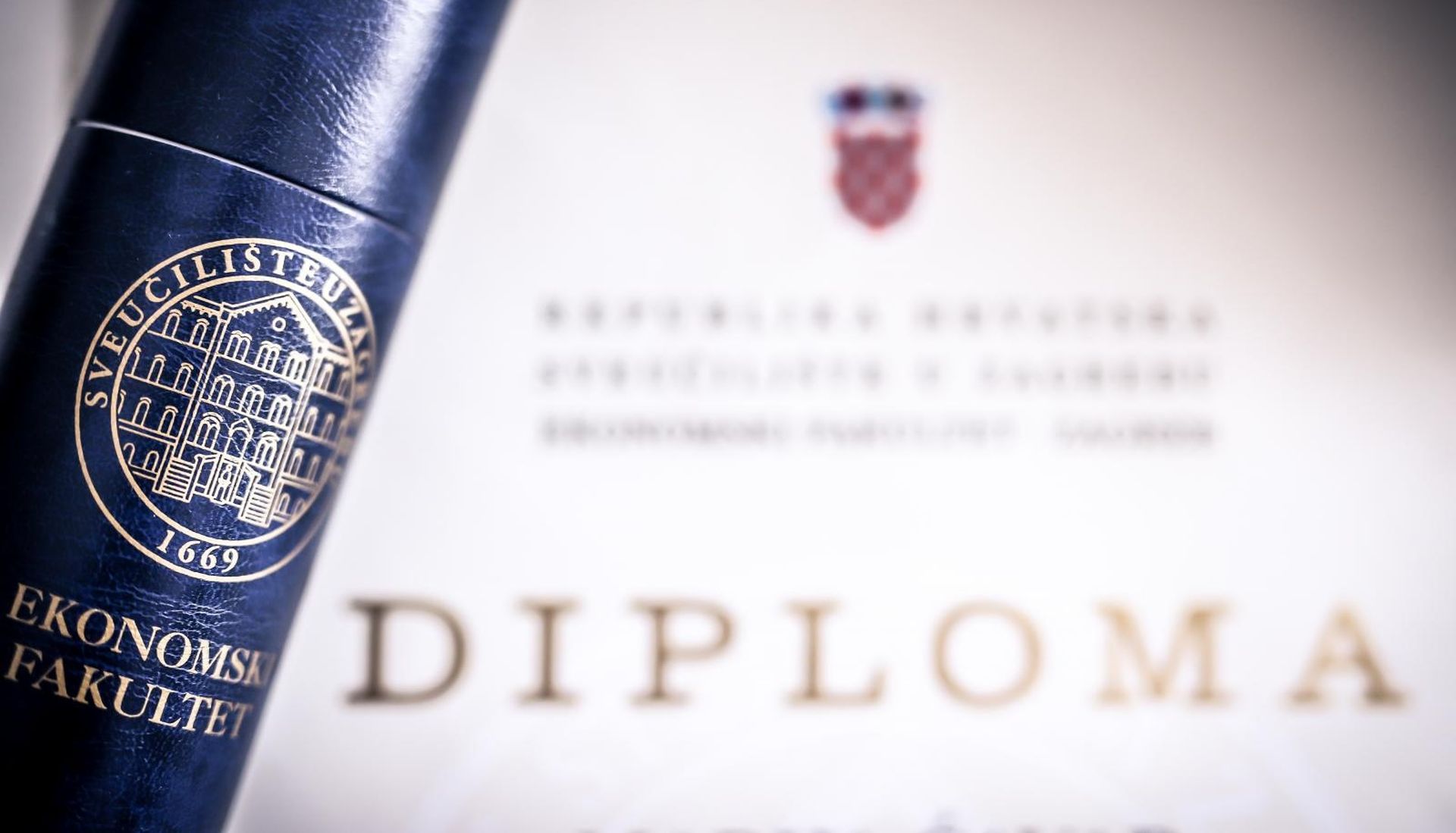 14.05.2018., Zagreb - Diploma Ekonomskog fakulteta Sveucilista u Zagrebu. 

Photo: Igor Soban/PIXSELL