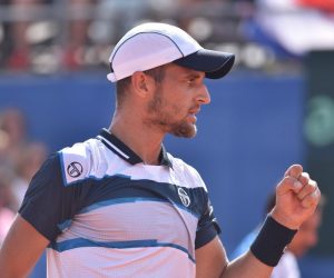 15.09.2018., Zadar - Polufinalni susret Davis Cupa izmedju Hrvatske i SAD-a. Teniski mec parova Mate Pavic/Ivan Dodig - Mike Bryan/Ryan Harrison
Photo: Hrvoje Jelavic/PIXSELL
