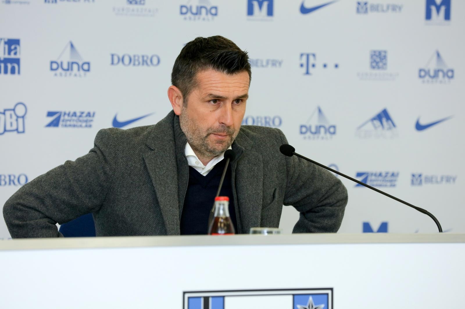 16.02.2020., Osijek - Hrvatski Telekom Prva liga, 22. kolo, NK Osijek - GNK Dinamo. Konferencija za medije nakon utakmice. Nenad Bjelica  Photo: Dubravka Petric/PIXSELL