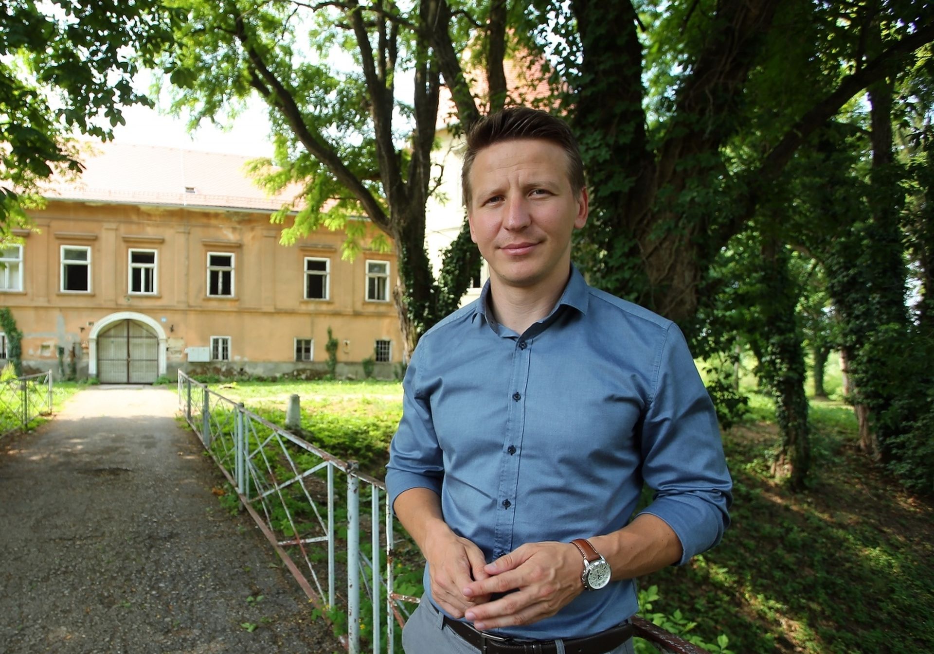 16.06.2017., Sveta Nedelja - Dario Zurovec, novi gradonacelnik. 
Photo: Jurica Galoic/PIXSELL
