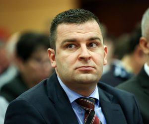 16.11.2019.,Zagreb - 19. sabor HSLS-a na kojem se bira novi predsjednik stranke. Dario Hrabak kandidat za novog predsjednika stranke.
Photo: Emica Elvedji/PIXSELL