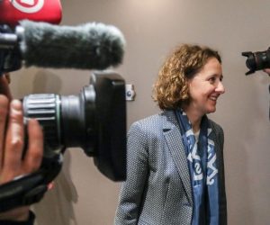 17.12.2019., Zagreb - U hotelu Westin odrzana je sjednica sredisnjeg odbora HDZ-a. Nina Obuljen Korzinek.
Photo: Borna Filic/PIXSELL