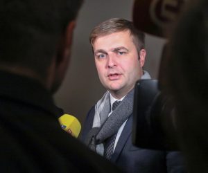 17.12.2019., Zagreb - U hotelu Westin odrzana je sjednica sredisnjeg odbora HDZ-a. Tomislav Coric.
Photo: Borna Filic/PIXSELL