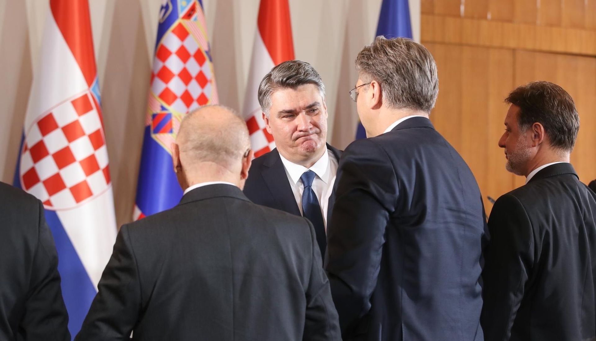 18.02.2020., Zagreb - Svecana ceremonija inauguracije izabranog predsjednika Republike Hrvatske Zorana Milanovica.  Zoran Milanovic.

Photo: Damir Sencar/HINA/POOL/PIXSELL