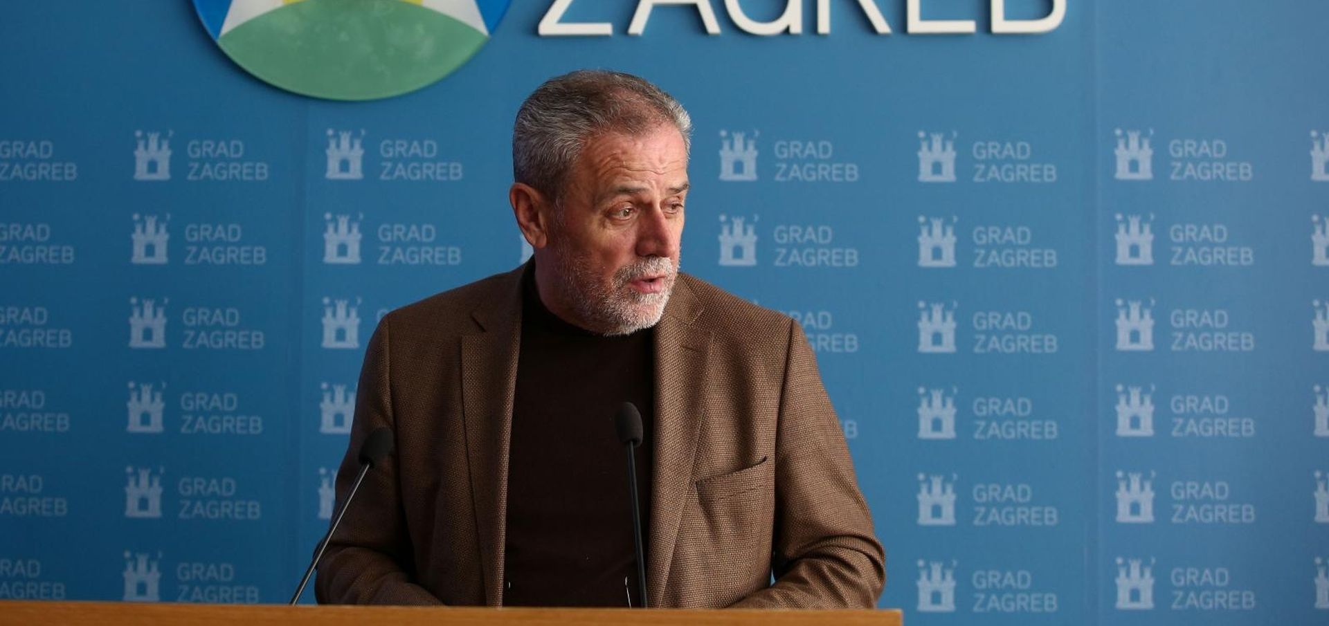 20.02.2020., Zagreb - Gradonacelnik Milan Bandic i procelnik Ureda gradonacelnika Miro Laco predstavili digitaliziranu uslugu Grada Zagreba eNarudzbenica.
Photo: Matija Habljak/PIXSELL