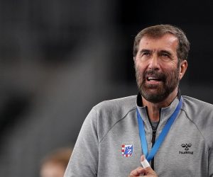 24.11.2019., Arena Zagreb, Zagreb - VELUX EHF Liga prvaka, skupina A, 9. kolo, RK PPD Zagreb - RK Elverum Handbal. Vujovic Veselin
Photo: Goran Stanzl/PIXSELL