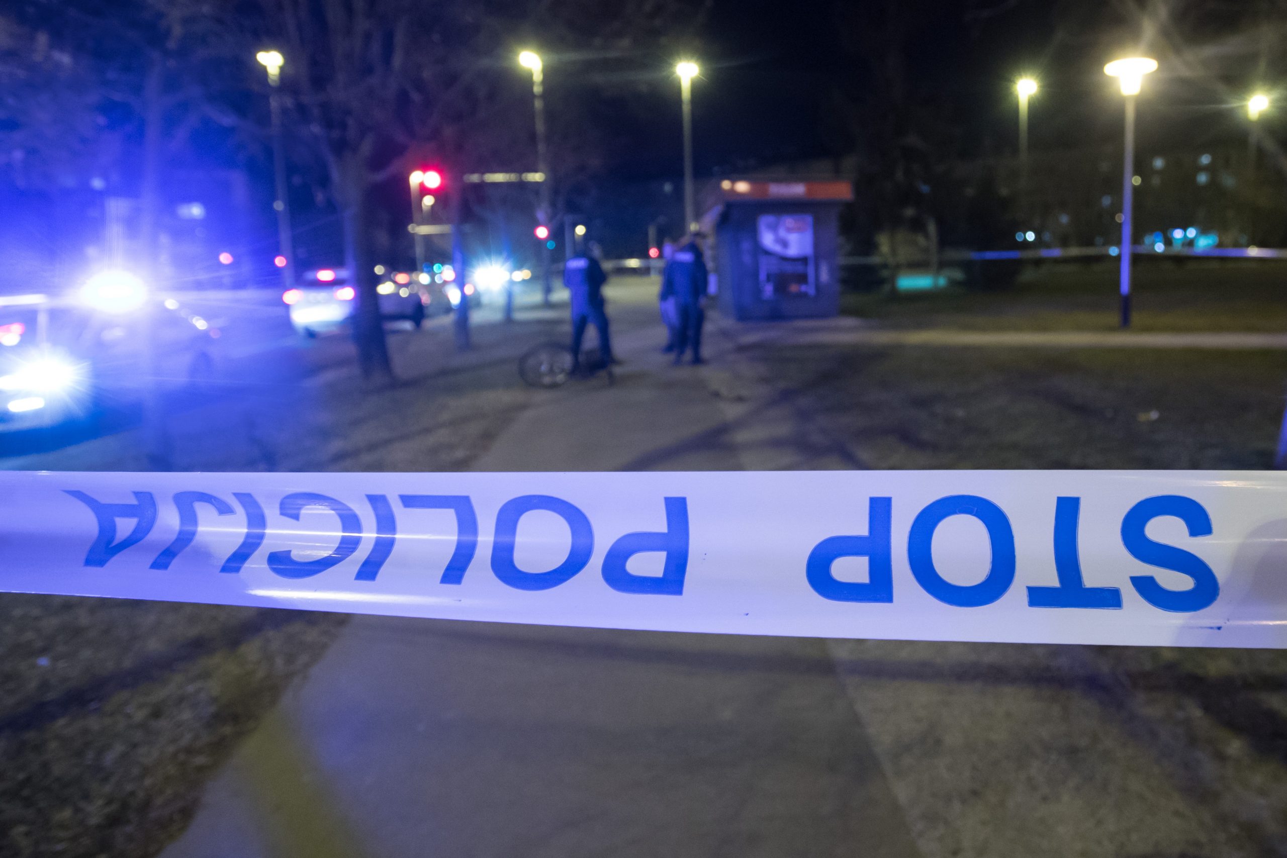 26.02.2019., Zagreb - Policijski ocevid kod krizanja Horvacanske i ulice Hrgovici, preko puta crkve Sveta Mati Slobode.
Photo: Davor Puklavec/PIXSELL