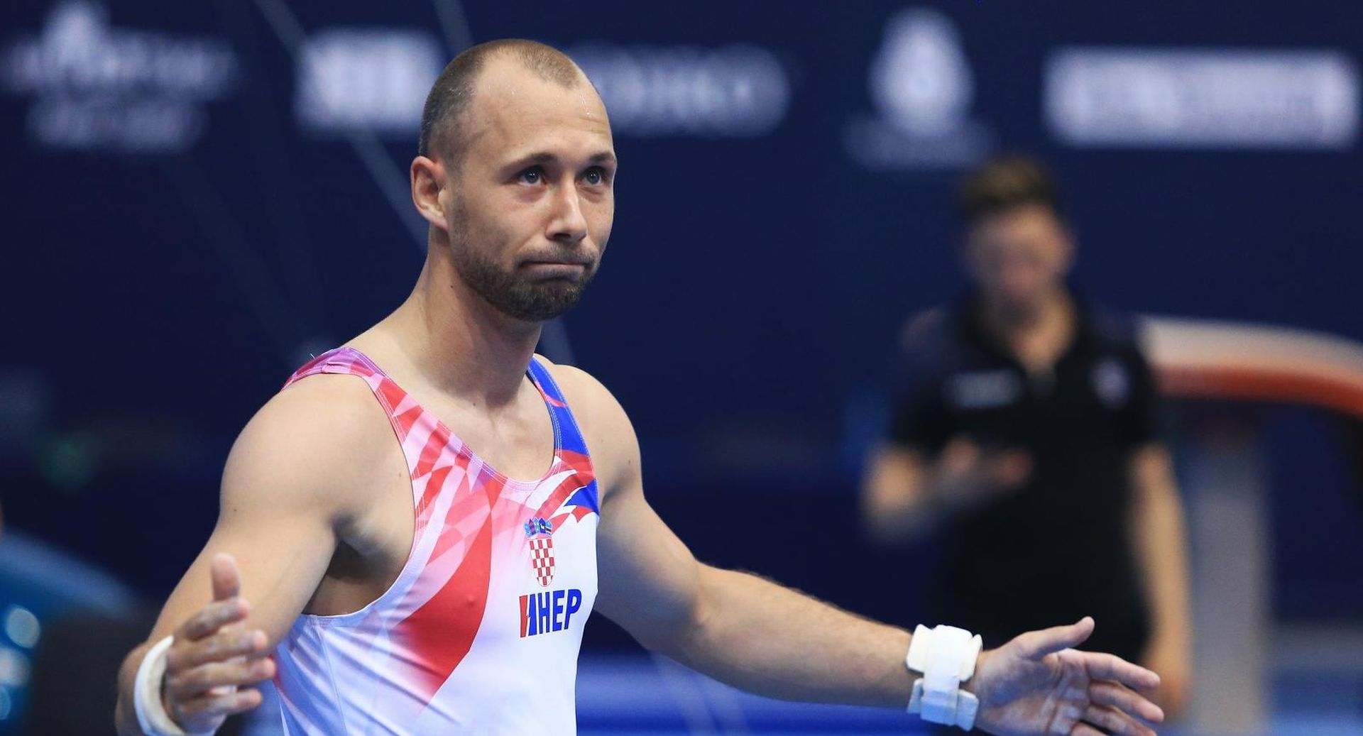 26.05.2018., SD Gradski vrt, Osijek - Finalni dan DOBRO World cup Osijek 2018., pommel horse, Robert Seligman. Photo: Davor Javorovic/PIXSELL