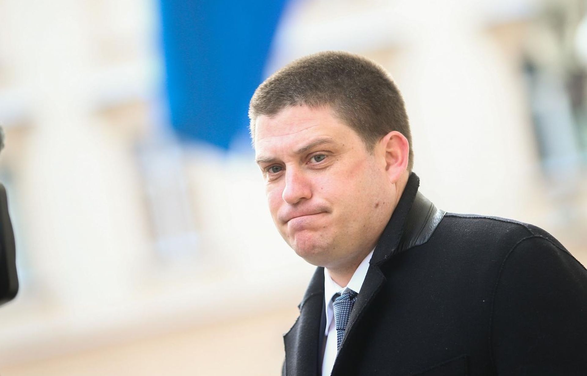 27.12.2019., Zagreb - Dolazak ministara na 199. sjednicu Vlade Republike Hrvatske na cijem redu je program hrvatskog predsjedanja Vijecem Europske unije 1. sijecnja. Oleg Butkovic.
Photo: Matija Habljak/PIXSEL
