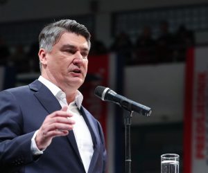 29.12.2019. Zagreb - Predizborni skup predsjednickog kandidata Zorana Milanovica u Bocarskom domu.
Photo: Luka Stanzl/PIXSELL
