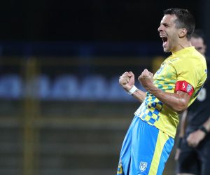31.08.2018., Zapresic - Hrvatski Telekom Prva liga, 6. kolo, NK Inter Zapresic - NK Rudes. Andric Komnen Photo: Sanjin Strukic/PIXSELL