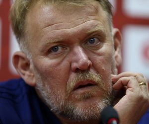 FILE PHOTO: Euro 2020 Qualifier - Bosnia and Herzegovina Press Conference FILE PHOTO: Soccer Football - Euro 2020 Qualifier - Bosnia and Herzegovina Press Conference - Bilino Polje Stadium, Zenica, Bosnia and Herzegovina - November 14, 2019  Bosnia and Herzegovina coach Robert Prosinecki during the press conference  REUTERS/Dado Ruvic/File Photo Dado Ruvic