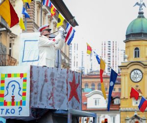 23.2.2020., Rijeka - Medjunarodna karnevalska povorka kruna je karnevalskih svecanosti na Kvarneru, pa i sire. Natjecanje u mastovitosti, duhovitosti i originalnosti, vatromet boja i oblika, rezultira paradom stotine alegorijskih kola, tisuca maski i nemjerljivog broja gledatelja iz zemlje i inozemstva. Otkako je u organizaciji Turisticke zajednice grada Rijeke prvi put odrzan 1982. godine, obnovljeni Rijecki karneval u najboljem je svjetlu nastavio visestoljetnu tradiciju maskaranja u primorskim krajevima Hrvatske i uzdignuo Grad na Rjecini medu najznacajnije europske karnevalske gradove. Photo: Nel Pavletic/PIXSELL